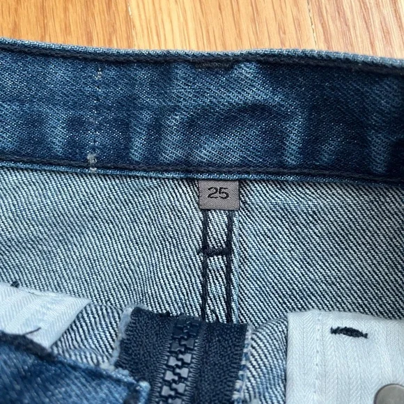 NWT Carmar Beatrice Denim Skirt Size 25 - Picture 5 of 6